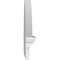 Ekena Millwork Segment Arch Sunburst Architectural Grade PVC Combination Pediment, 40"W x 16-7/8"H x 2-3/4"P PEDPC040X170SEG01 - alternate 3